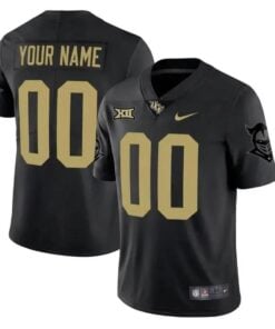 Custom UCF Knights Jersey Name And Number 2026 Football Limited Stitched Black by My Store NCAA Football Jerseys