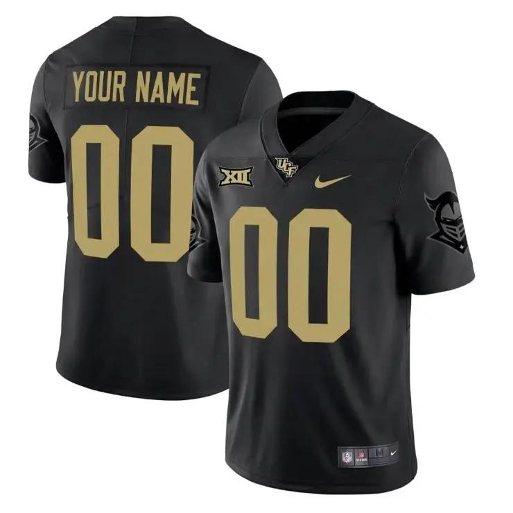 Custom UCF Knights Jersey Name And Number 2026 Football Limited Stitched Black by My Store NCAA Football Jerseys