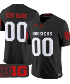 Custom Indiana Hoosiers Jersey Name and Number 2026 Vapor Stitched by My Store NCAA Football Jerseys