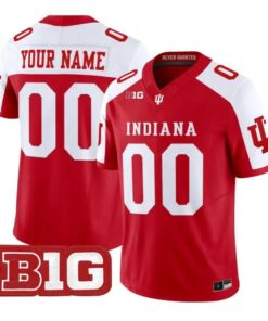 Custom Indiana Hoosiers Jersey Name and Number 2026 Vapor Stitched by My Store NCAA Football Jerseys