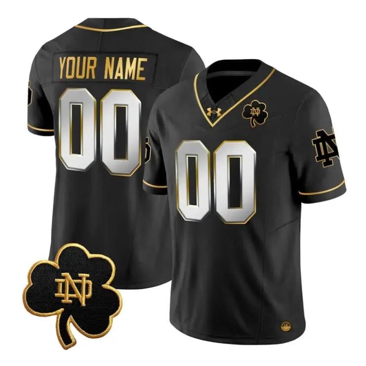 Custom Notre Dame Fighting Irish Jersey 2026 Limited All Stitched by My Store NCAA Football Jerseys