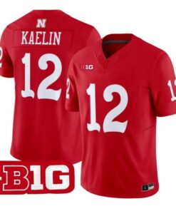 Daniel Kaelin Jersey #12 Nebraska Cornhuskers 1962 Throwback 2026 Vapor Stitched