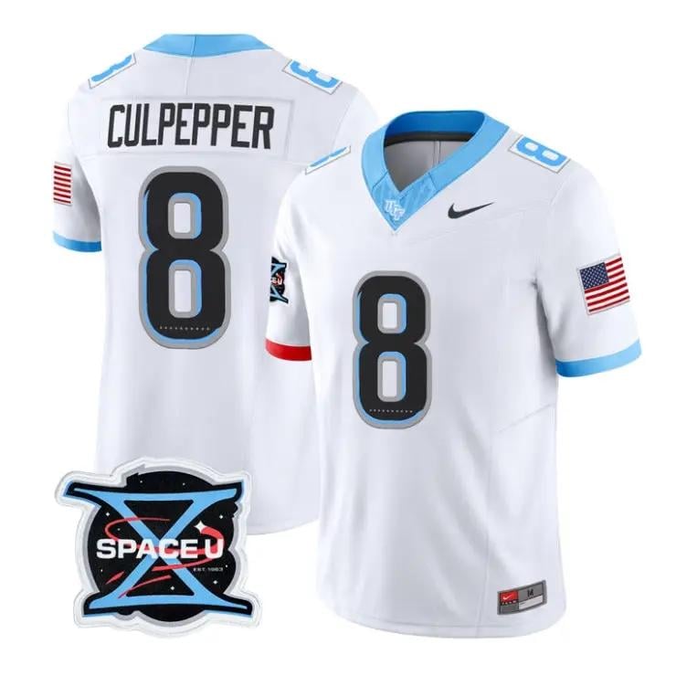 Daunte Culpepper Jersey #8 UCF Knights 2026 Mission X Vapor Limited All Stitched by My Store NCAA Football Jerseys