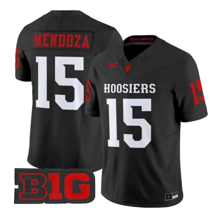 Fernando Mendoza Jersey #15 Indiana Hoosiers 2026 Limited Stitched by My Store NCAA Football Jerseys