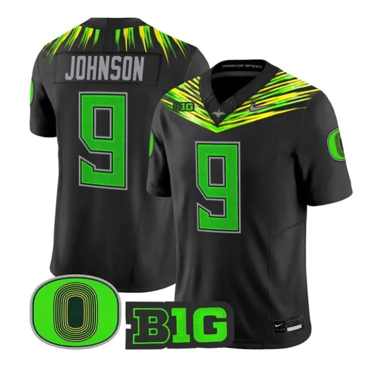 Jamari Johnson Jersey #9 Oregon Ducks 2026 Origin of Speed Vapor All Stitched by My Store NCAA Football Jerseys