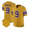 Joe Burrow Jersey #9 LSU Tigers 2026 Gridiron Gold Throwback Football Stitched - Top Design Fan Joe Burrow Jersey #9 LSU Tigers 2026 Gridiron Gold Throwback Football Stitched