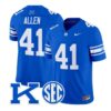Josh Allen Jersey #41 Kentucky Wildcats Power K Patch Vapor Limited All Stitched