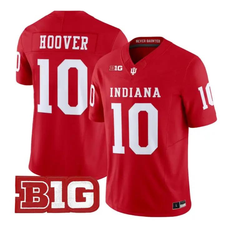 Josh Hoover Jersey #10 Indiana Hoosiers 2026 Football All Stitched by My Store NCAA Football Jerseys
