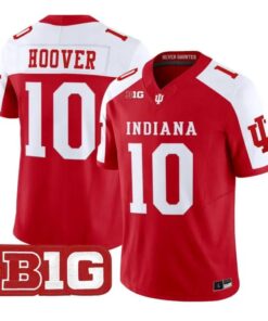 Josh Hoover Jersey #10 Indiana Hoosiers 2026 Football All Stitched by My Store NCAA Football Jerseys