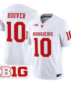 Josh Hoover Jersey #10 Indiana Hoosiers 2026 Football All Stitched by My Store NCAA Football Jerseys