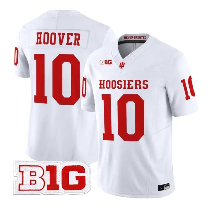 Josh Hoover Jersey #10 Indiana Hoosiers 2026 Football All Stitched by My Store NCAA Football Jerseys