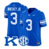 Kenny Minchey Jersey #3 Kentucky Wildcats Power K Patch Vapor Limited Stitched - Top Design Fan Kenny Minchey Jersey #3 Kentucky Wildcats Power K Patch Vapor Limited Stitched