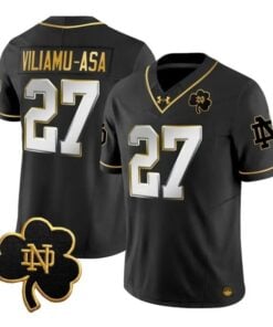 Kyngstonn Viliamu-Asa Jersey #27 Notre Dame Fighting Irish 2026 by My Store NCAA Football Jerseys