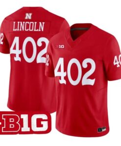 Lincoln Jersey #402 Nebraska Cornhuskers 1962 Throwback 2026 Vapor All Stitched
