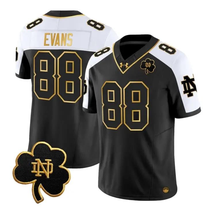 Mitchell Evans Jersey #88 Notre Dame Fighting Irish 2026 Stitched by My Store NCAA Football Jerseys