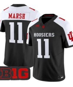 Nick Marsh Jersey #11 Indiana Hoosiers 2026 Football All Stitched by My Store NCAA Football Jerseys