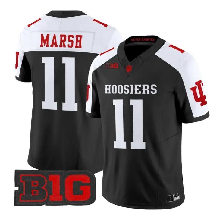 Nick Marsh Jersey #11 Indiana Hoosiers 2026 Football All Stitched by My Store NCAA Football Jerseys