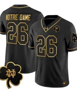 Notre Dame Jersey #26 Notre Dame Fighting Irish 2026 All Stitched by My Store NCAA Football Jerseys