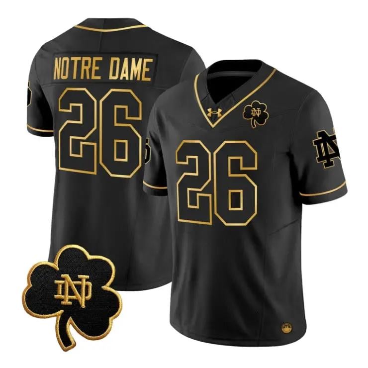 Notre Dame Jersey #26 Notre Dame Fighting Irish 2026 All Stitched by My Store NCAA Football Jerseys