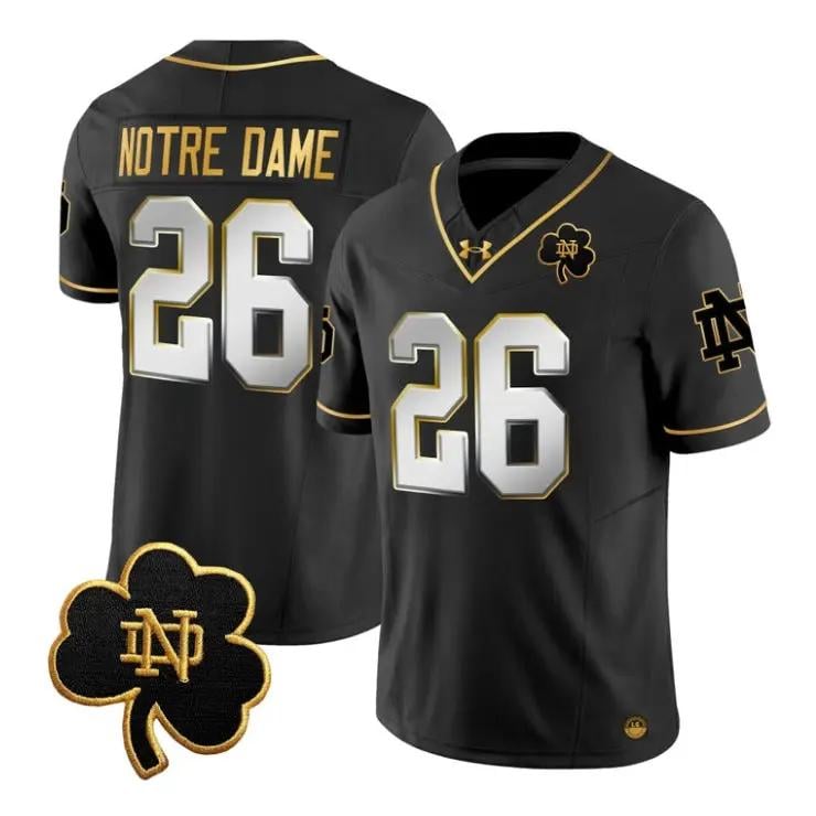 Notre Dame Jersey #26 Notre Dame Fighting Irish 2026 All Stitched by My Store NCAA Football Jerseys