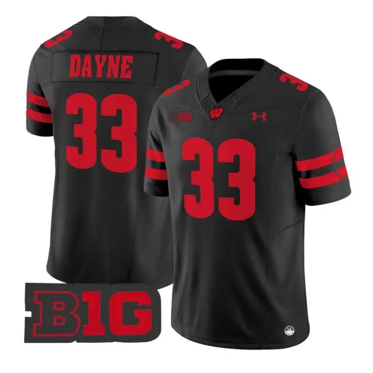 ron-dayne-jersey-33-wisconsin-badgers-2026-vapor-limited-stitched-01 - Top Design Fan Ron Dayne Jersey #33 Wisconsin Badgers 2026 Vapor Limited Stitched