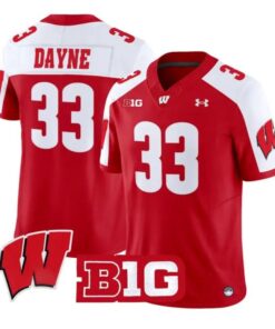 ron-dayne-jersey-33-wisconsin-badgers-2026-vapor-limited-stitched-02 - Top Design Fan Ron Dayne Jersey #33 Wisconsin Badgers 2026 Vapor Limited Stitched