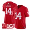 TJ Lateef Jersey #14 Nebraska Cornhuskers 1962 Throwback 2026 Football Stitched - Top Design Fan TJ Lateef Jersey #14 Nebraska Cornhuskers 1962 Throwback 2026 Football Stitched