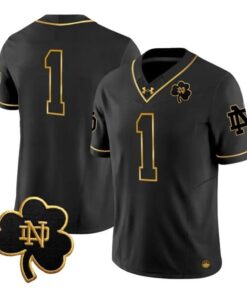 Team Jersey #1 Notre Dame Fighting Irish 2026 Vapor All Stitched