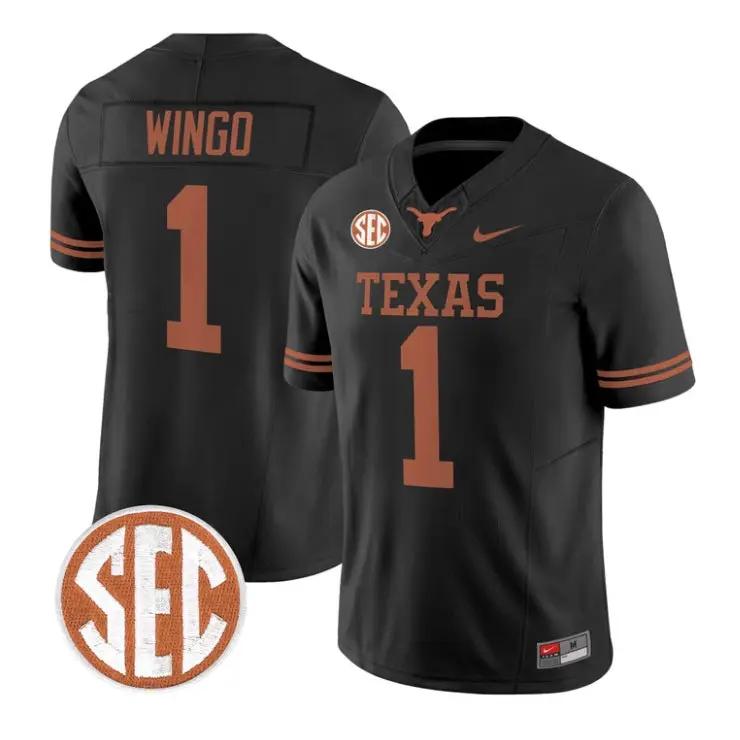 Team Jersey #1 Texas Longhorns 2026 Football Vapor Limited Stitched