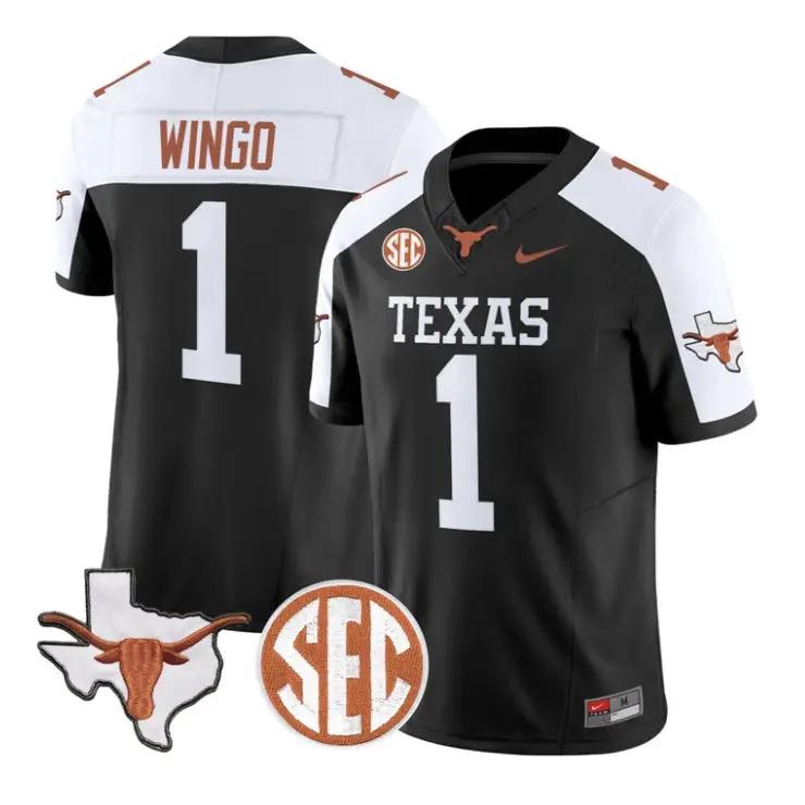 Team Jersey #1 Texas Longhorns 2026 Football Vapor Limited Stitched