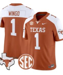 Team Jersey #1 Texas Longhorns 2026 Football Vapor Limited Stitched