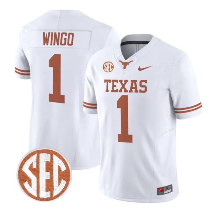 Team Jersey #1 Texas Longhorns 2026 Football Vapor Limited Stitched