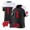 Team Jersey #1 Wisconsin Badgers 2026 Football Vapor Limited Stitched - Top Design Fan Team Jersey #1 Wisconsin Badgers 2026 Football Vapor Limited Stitched