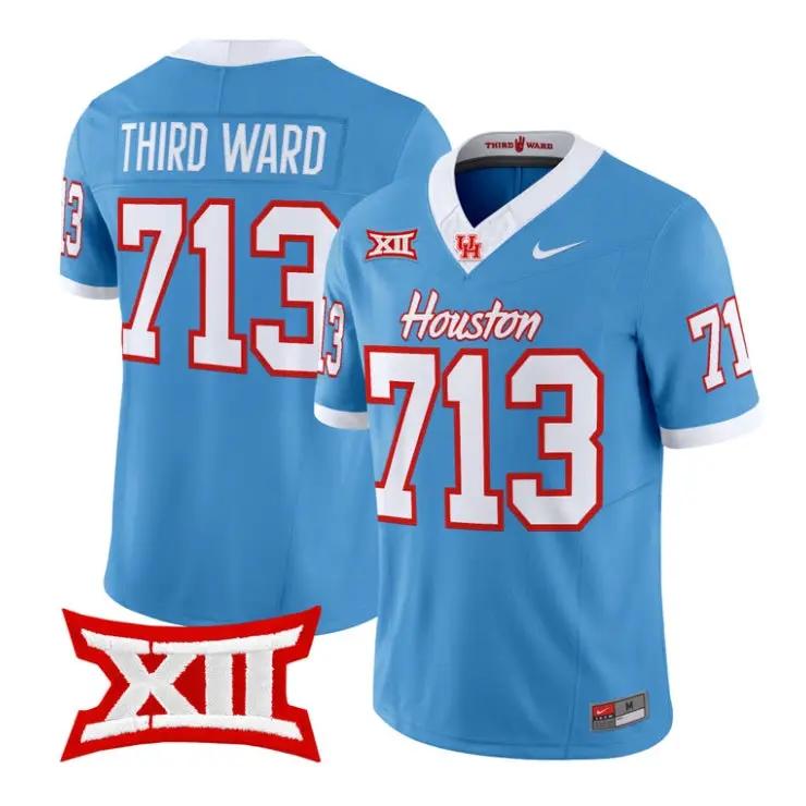Third Ward Jersey #713 Houston Cougars 2026 Vapor Limited Stitched