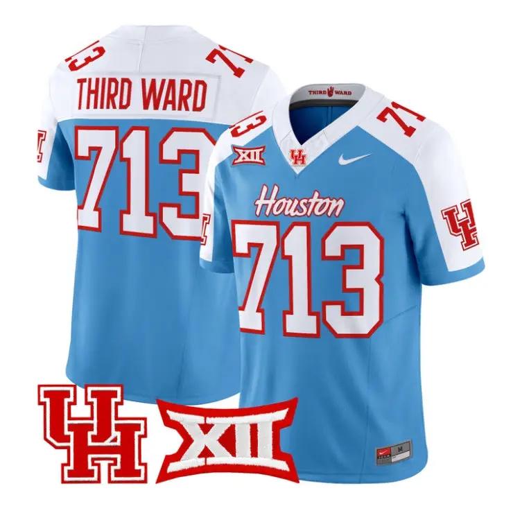 Third Ward Jersey #713 Houston Cougars 2026 Vapor Limited Stitched