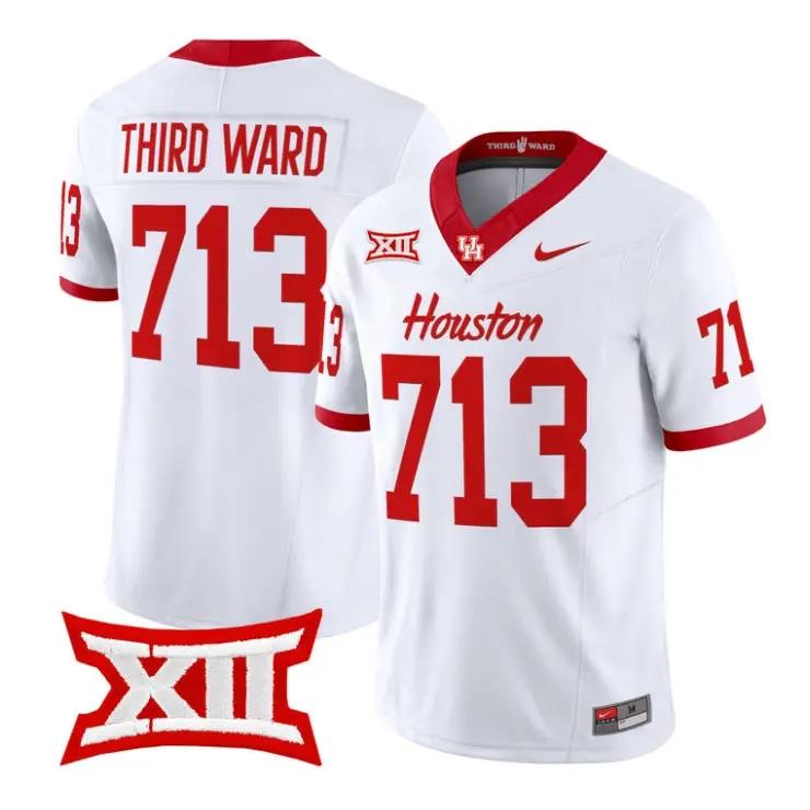 Third Ward Jersey #713 Houston Cougars 2026 Vapor Limited Stitched