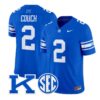 Tim Couch Jersey #2 Kentucky Wildcats Power K Patch Vapor Limited All Stitched
