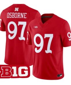 Tom Osborne Jersey #97 Nebraska Cornhuskers 1962 Throwback 2026 Vapor Stitched
