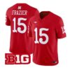 Tommie Frazier Jersey #15 Nebraska Cornhuskers 1962 Throwback 2026 All Stitched - Top Design Fan Tommie Frazier Jersey #15 Nebraska Cornhuskers 1962 Throwback 2026 All Stitched