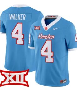 Trent Walker Jersey #4 Houston Cougars 2026 Football Limited Stitched