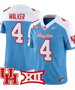 Trent Walker Jersey #4 Houston Cougars 2026 Football Limited Stitched