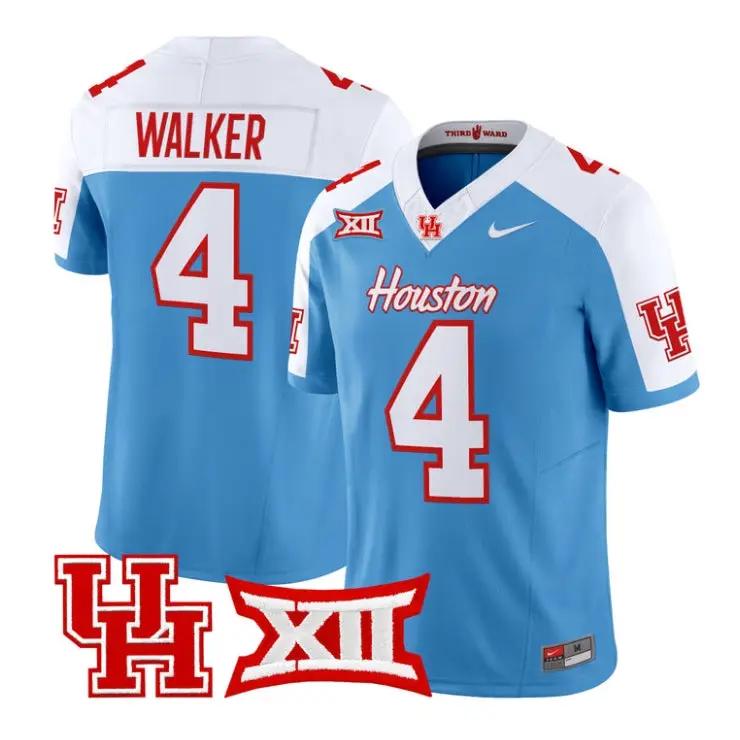 Trent Walker Jersey #4 Houston Cougars 2026 Football Limited Stitched - Top Design Fan Trent Walker Jersey #4 Houston Cougars 2026 Football Limited Stitched