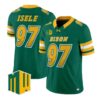 Victor Isele Jersey #97 North Dakota State Bison 2026 Code Green Vapor Stitched