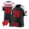 Wisconsin Jersey #26 Wisconsin Badgers 2026 Vapor Limited Stitched - Top Design Fan Wisconsin Jersey #26 Wisconsin Badgers 2026 Vapor Limited Stitched