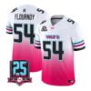 Zaire Flournoy Jersey #54 Florida International Panthers 2026 Pink Vice Stitched - Top Design Fan Zaire Flournoy Jersey #54 Florida International Panthers 2026 Pink Vice Stitched