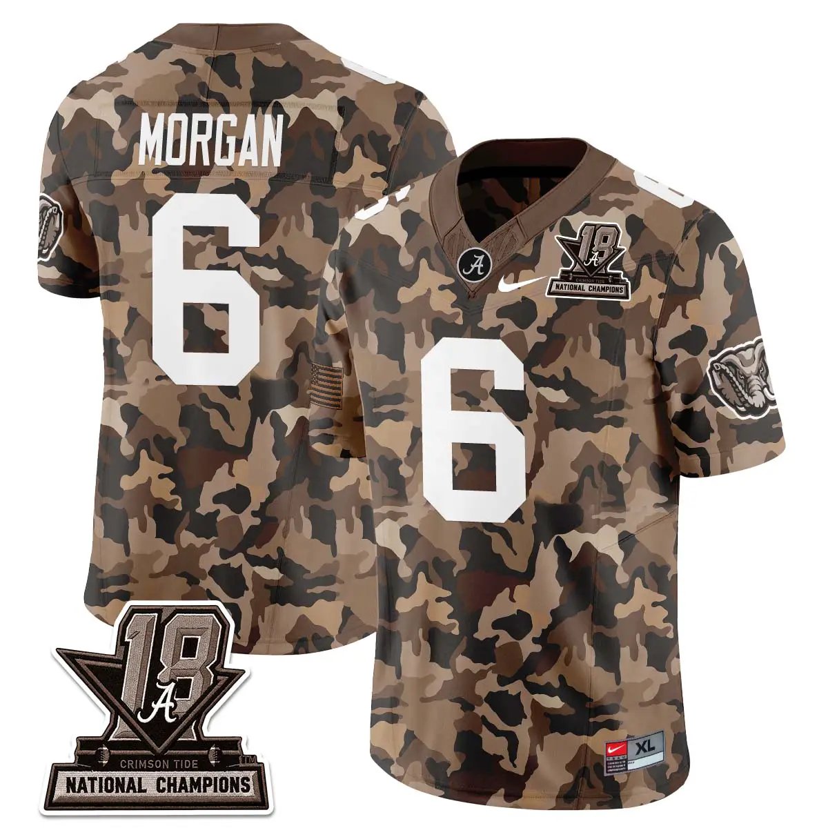 red-morgan-jersey-6-alabama-crimson-tide-2026-military-appreciation-all-stitched-02 - Top Design Fan Red Morgan Jersey #6 Alabama Crimson Tide 2026 Military Appreciation All Stitched